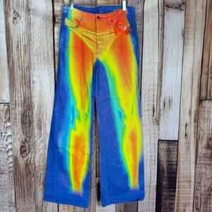 Jaded London X Sydney Carlson Heatmap Baggy Jeans Low Rise Streetwear W 28 NWT